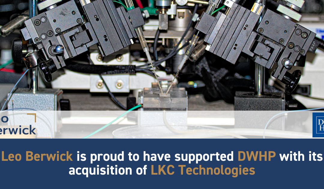 Leo Berwick supports DWHP with its acquisition of LKC Technologies