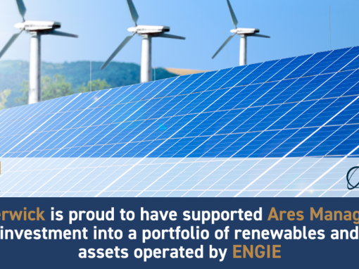 Leo Berwick supports Ares Management with its investment into a portfolio of renewables and storage assets operated by ENGIE