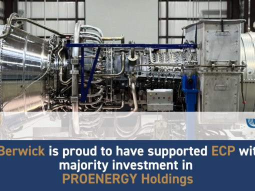 Leo Berwick supports ECP with its majority investment in PROENERGY Holdings