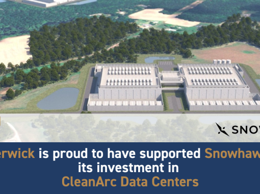 Leo Berwick supports Snowhawk with its investment in CleanArc Data Centers